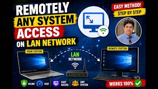 Remote Access Any PC on LAN Network | Easy Method (Windows)