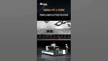 Morn 6KW / 6000W Fiber Laser Cutting Machine Cut 1mm Galvanized Sheet