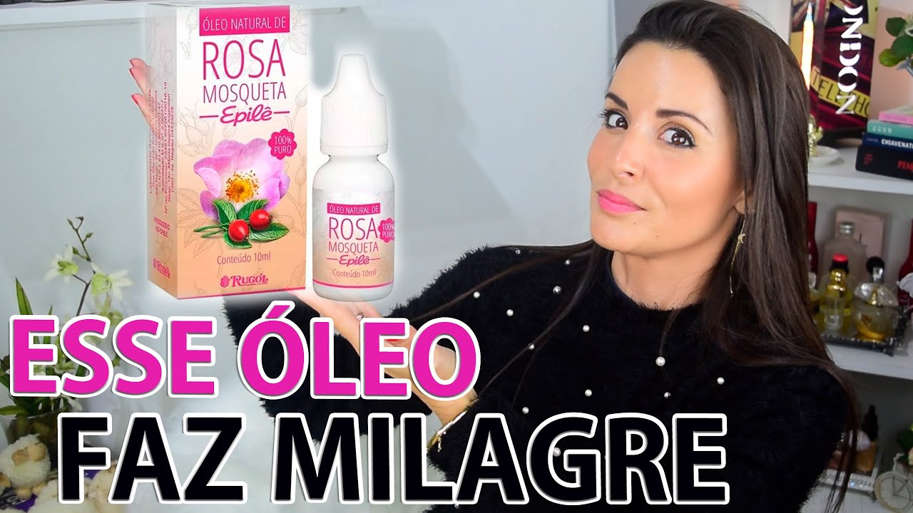 Como usar o ÓLEO DE ROSA MOSQUETA | Aplicação e uso | Baratinho de farmácia