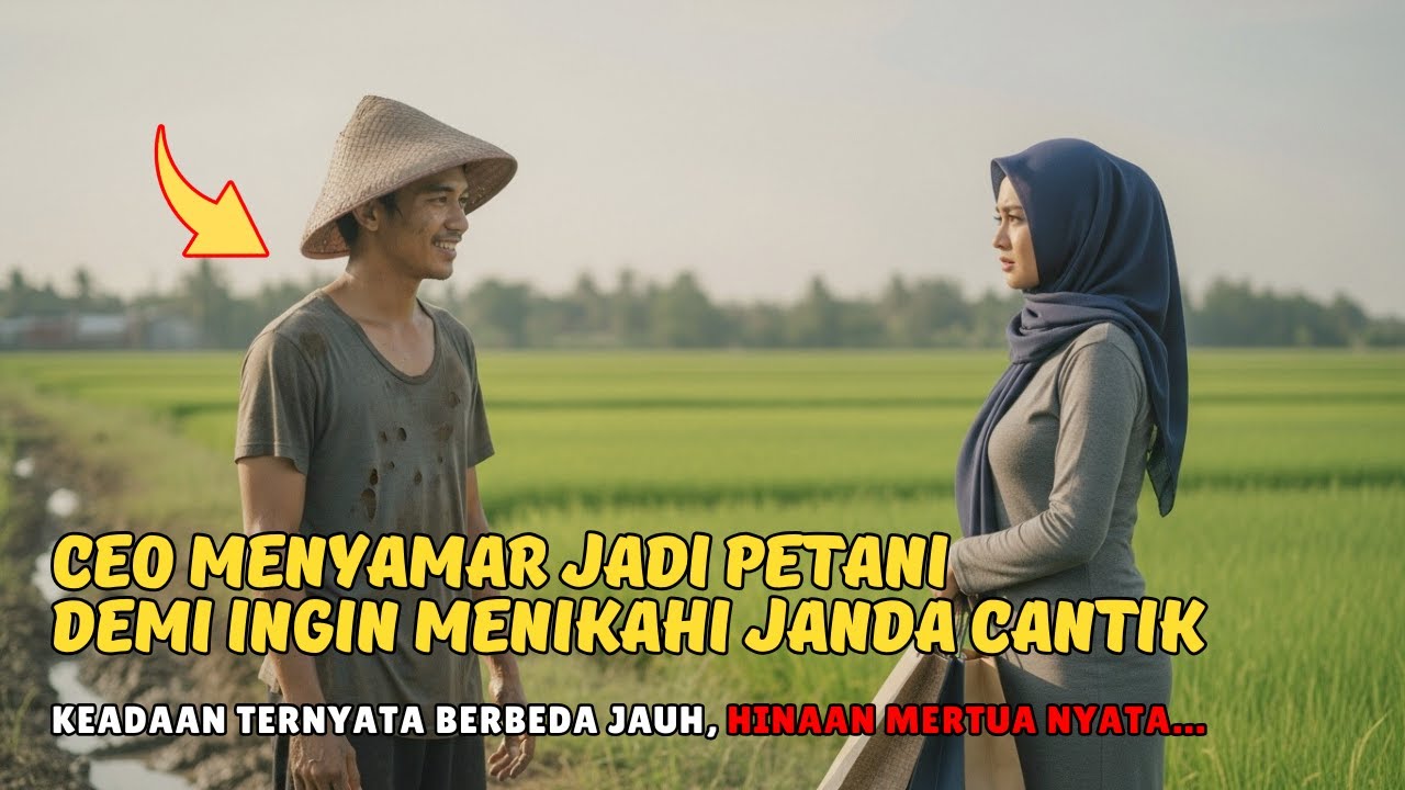 CEO MENYAMAR JADI PETANI DEMI MENIKAHI JANDA CANTIK‼️TERNYATA BERBEDA JAUH, HINAAN MERTUA NYATA…