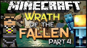 Minecraft: Wrath of the Fallen w/ SkyDoesMinecraft - Part 4