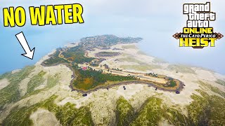 Exploring GTA Online's Cayo Perico Island WITHOUT Any Water (Hidden Secrets)