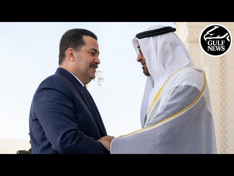 UAE President Meets Iraqi Prime Minister Al Sudani 