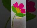 cute flower embroidery design!! #shorts #viral #trending #new #art
