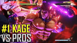 SFVAE - Teru (Kage) vs. Daigo Umehara & Stormkubo!