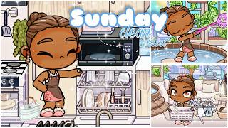 🫧Sunday Cleaning & Reset Routine 🧺 | Avatar World screenshot 5