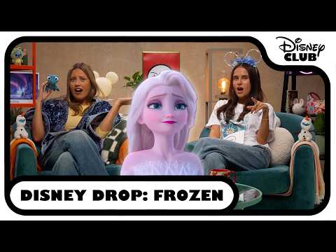 LET IT GO! ❄️✨ Frozen Takes Over The Disney Drop! | The Disney Drop with Liv & Evie @DisneyClubUK