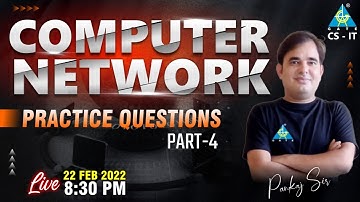 UPPSC Lecturer | Computer Network Practice Questions Part-4 | By Pankaj Mishra Sir