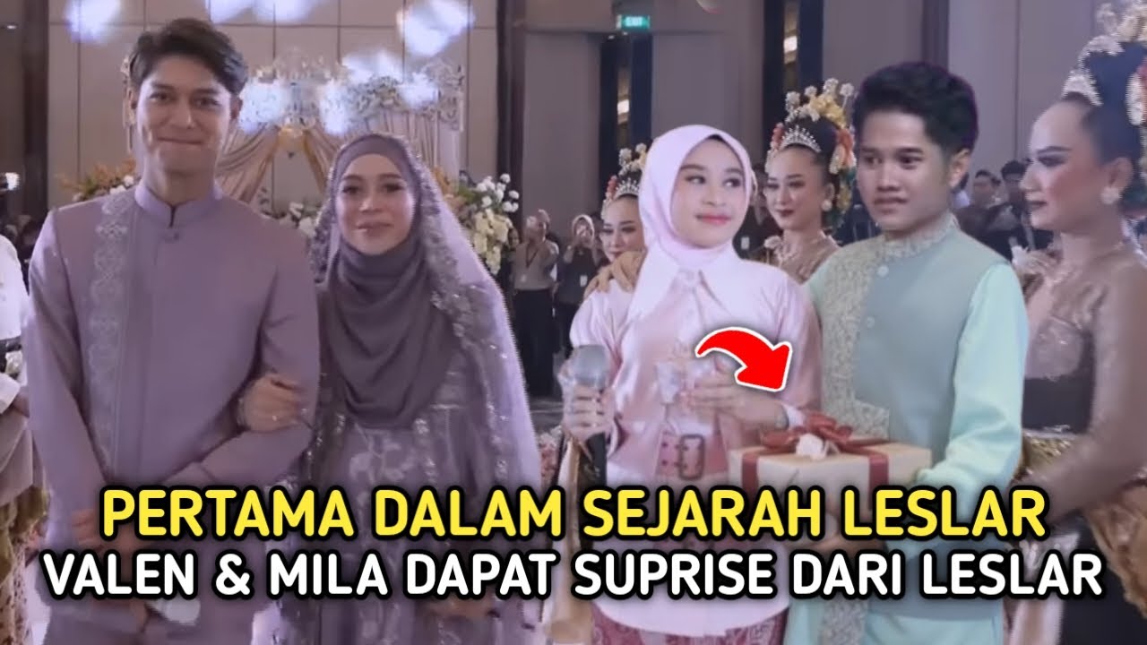 Jadi tamu spesial !! Valen & mila dapat kejutan spesial dari lesti Billar Usai Acara 7 Bulanan Nya.