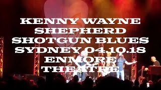 Kenny Wayne Shepherd Shotgun Blues Sydney 04.10.18 Enmore Theatre