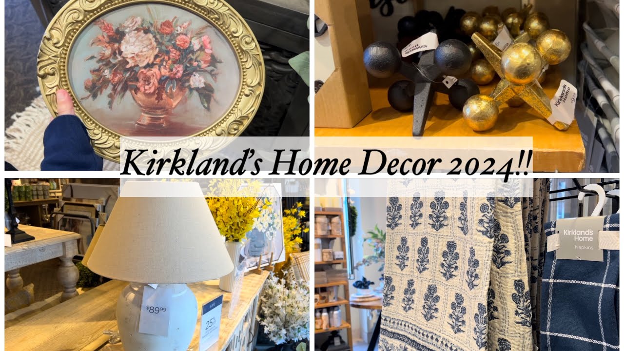 Kirkland’s Home Decor 2024!! YouTube