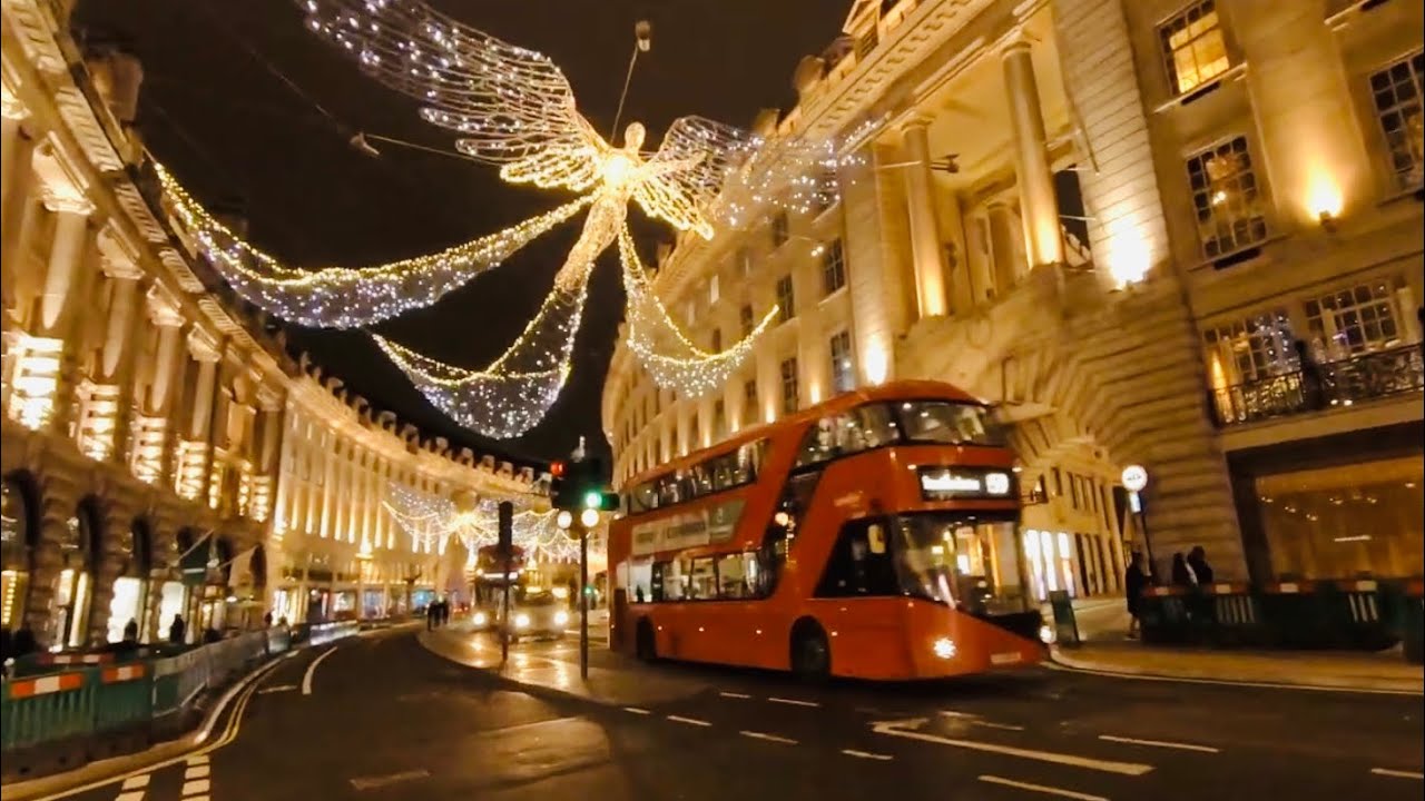 LONDON WALK TO REGENT STREET CHRISTMAS LIGHTS 2020. ONE OF THE WORLD’S BEST. YouTube