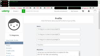 ReFlected XSS in udemy.avi