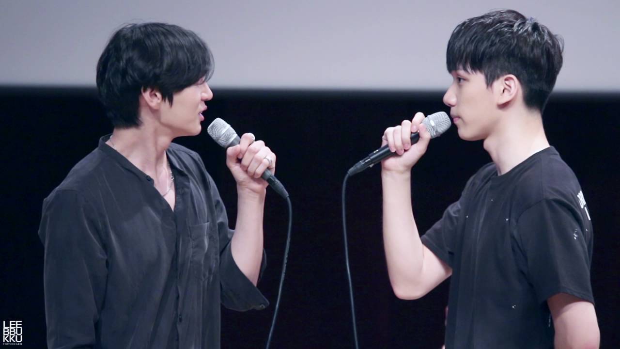 160818 빅스 잠실 팬사인회 미션 '판타지로 탕수육' 레오vs혁 (레오 focus)