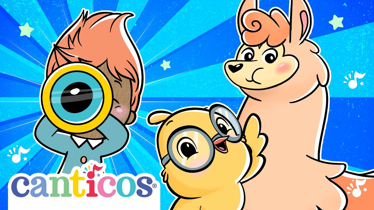 Learn Animals for Kids🐥Veo Veo I spy I spy🐟Toddler & Baby Learning Educational Video🐟 Canticos