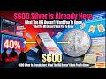 $600 Silver Is Already Here: What The IRS Doesn't Want You To Know