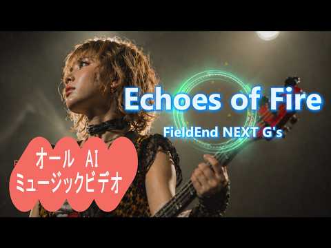 【AIガールズバンド】Echoes of Fire ーFieldEnd NEXT G's｜AI Music＆Video｜Suno作曲