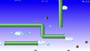 SuperTux 0.5.1 Pipe Down Over There secret 3