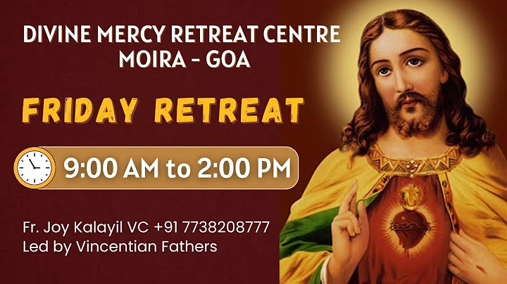 Friday Retreat by  Fr. Joy Kalayil VC and Fr Febin Kunnappillil VC on  11/07/2025 at DMRC Moira,Goa.