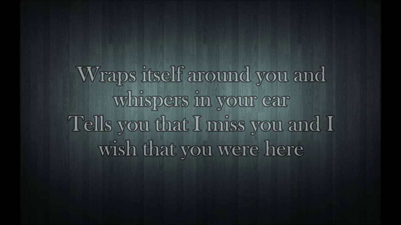 Florence And The Machine - Wish That You Were Here - lyrics - YouTube