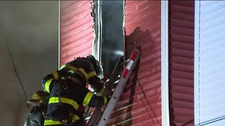 Several firefighters injured in Wynnefield rowhome fire Firefighter Injured In Response To Kensington Rowhome Fire