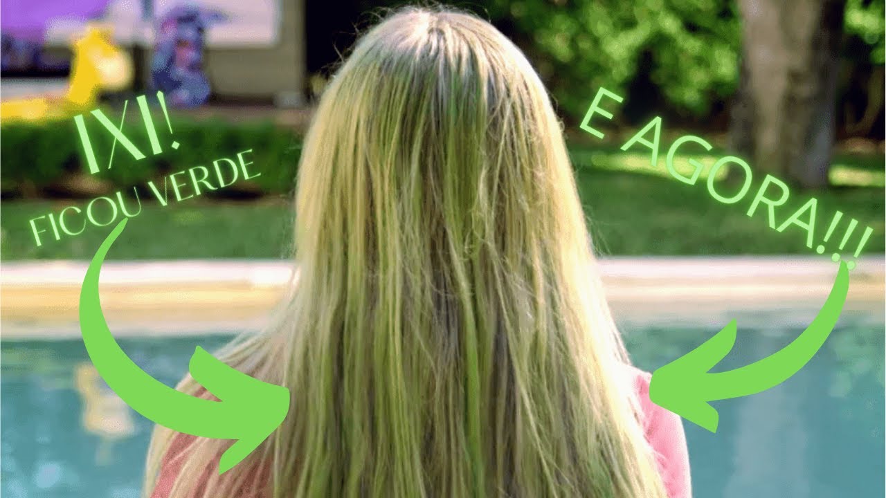 Como Tirar O Verde Do Cabelo De Cloro - RETOEDU