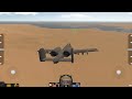 A-10 Blows up convoy - Simple Planes