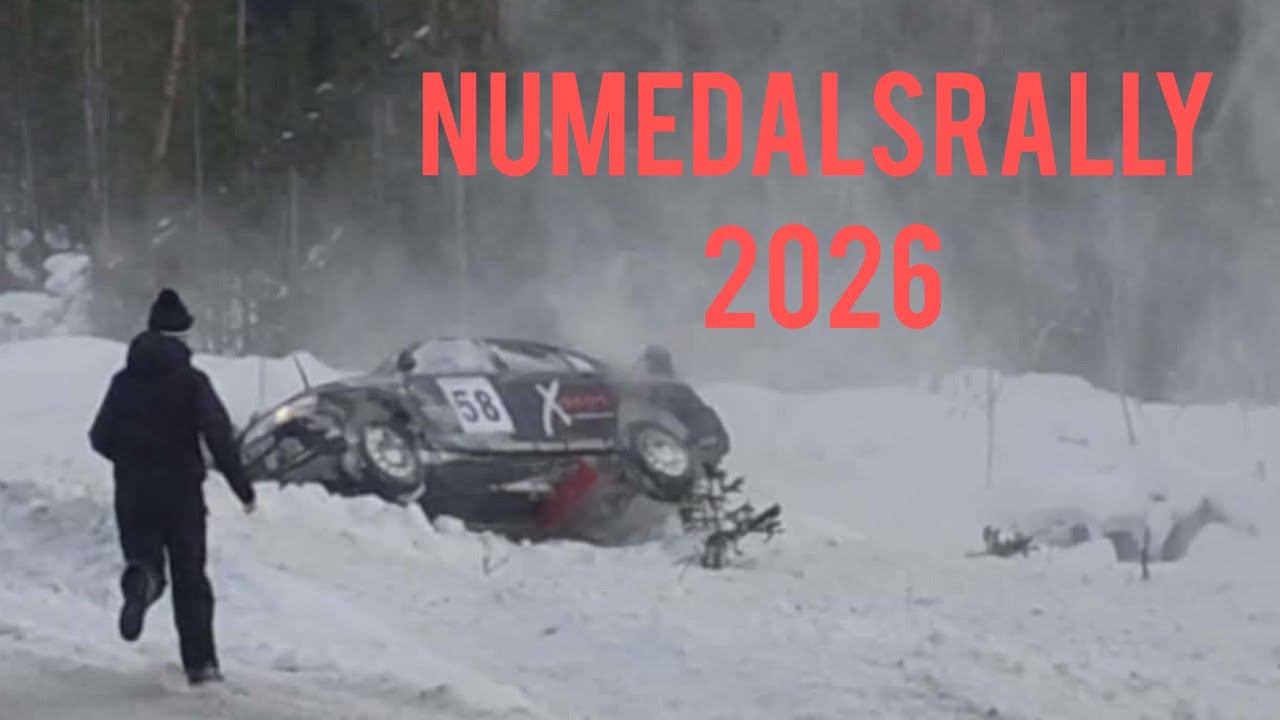 Numedalsrally 2026 - a lot of crashes and great slides 