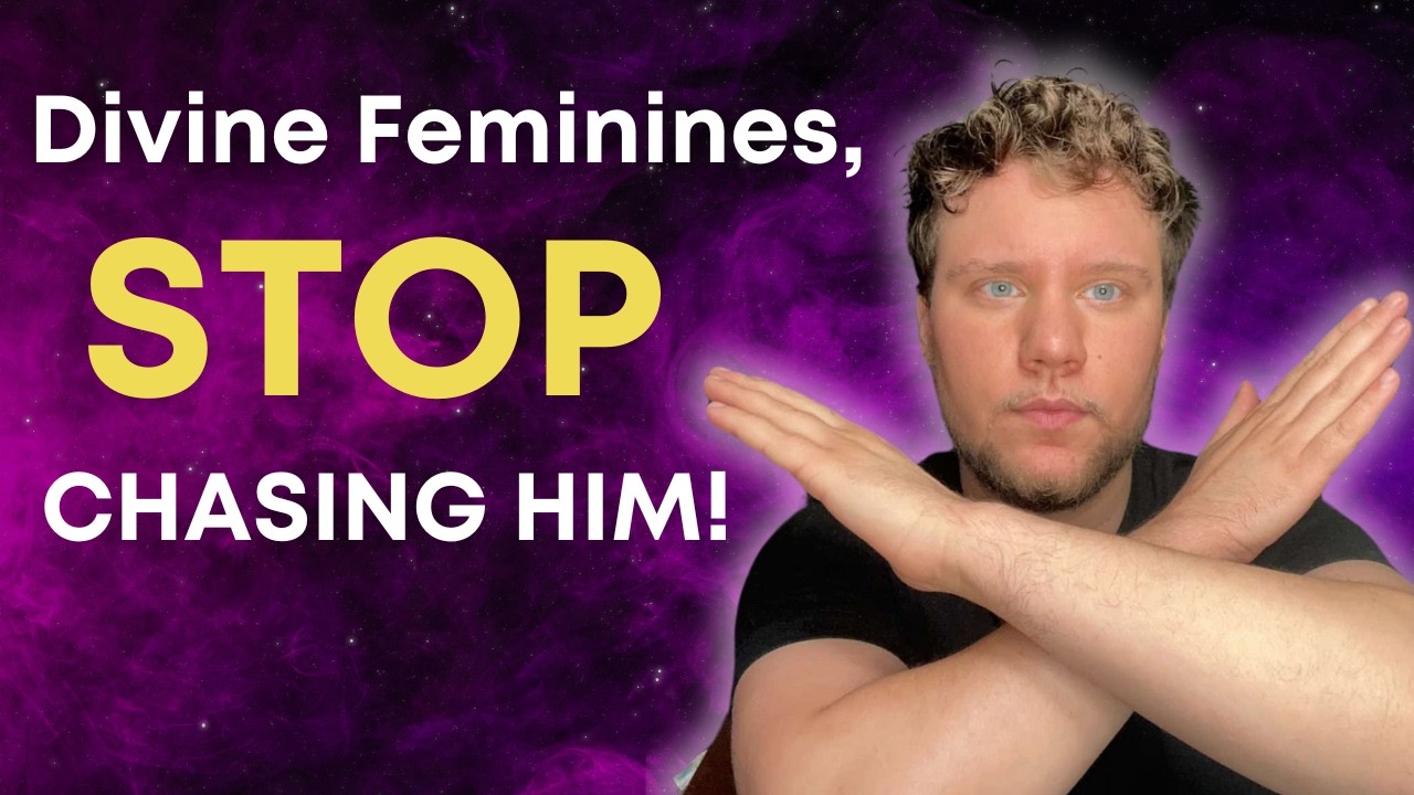 THIS happens with the Divine Masculine once the Feminine STOPS chasing