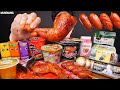 ASMR MUKBANG | KOREAN CONVENIENCE STORE FOOD CHICKEN BLACK BEAN NOODLE EATING SOUND 편의점 짜파게티 치킨 먹방