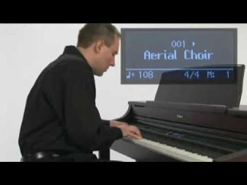 Roland HP-207 Digital Piano, Rosewood