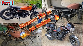 ✅💯Discover 135cc full modified 💯😱#bikelife #bikelover #modified #stunt #blog #blogger