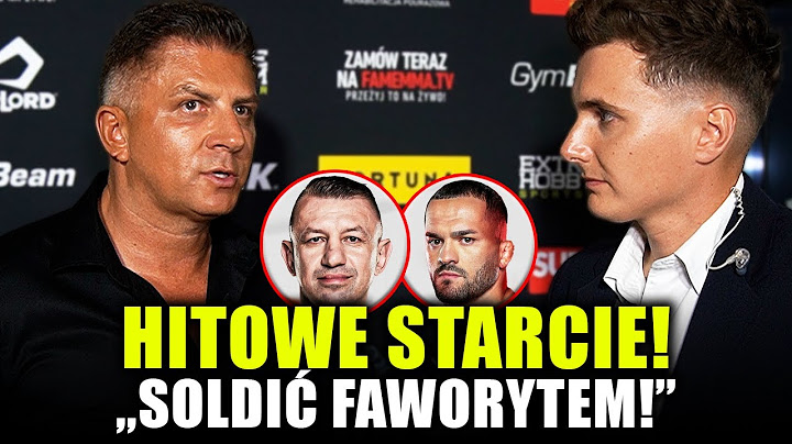 "WYSŁAŁEM MU NOKAUT NA MAMEDZIE..!" MATEUSZ BOREK NA GORĄCO PO OGŁOSZENIU WALKI ADAMKA Z SOLDICIEM!