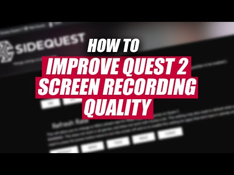 How to Record Oculus Quest Gameplay in WIDESCREEN & BETTER QUALITY using ADB Commands