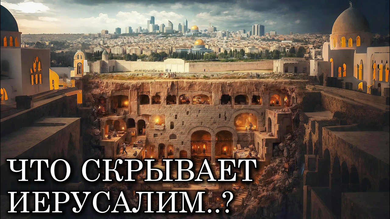 Что СКРЫВАЕТ ЗАПРЕТНЫЙ Подземный Город  ИЕРУСАЛИМА | История для сна