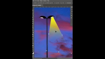 Photoshop Short Tutorial street lights #shorts #shortvideo #short