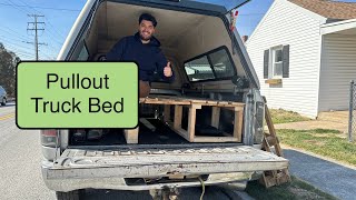 Building my Truck Camper | Pullout Bed Build