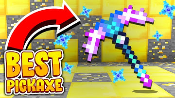 I have the BEST PICKAXE on the ENTIRE SERVER | Minecraft OP Prison