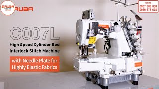 Siruba Việt Nam - Máy Viền Trần Đè Siruba C007L - High Speed Cylinder Bed Interlock Sch Machine