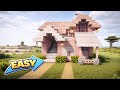 Minecraft Cherry Blossom House 🌸 EASY Tutorial (So Beautiful!)