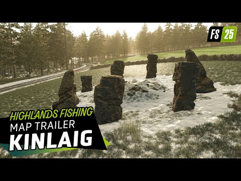 『ファーミングシミュレーター25』大型拡張パック「Highlands Fishing」マップトレーラー
