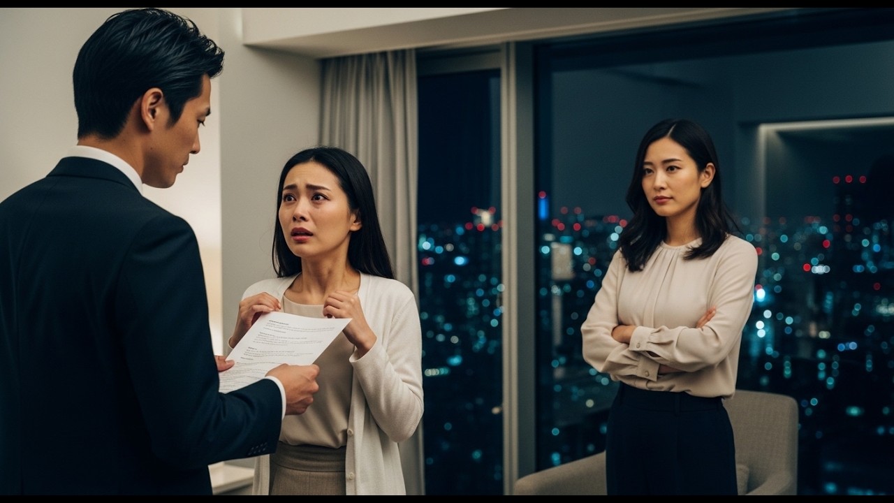 4年間の契約結婚は今日で終わり。冷酷なCEOの夫に「本命」が帰国した夜、離婚を告げられました…