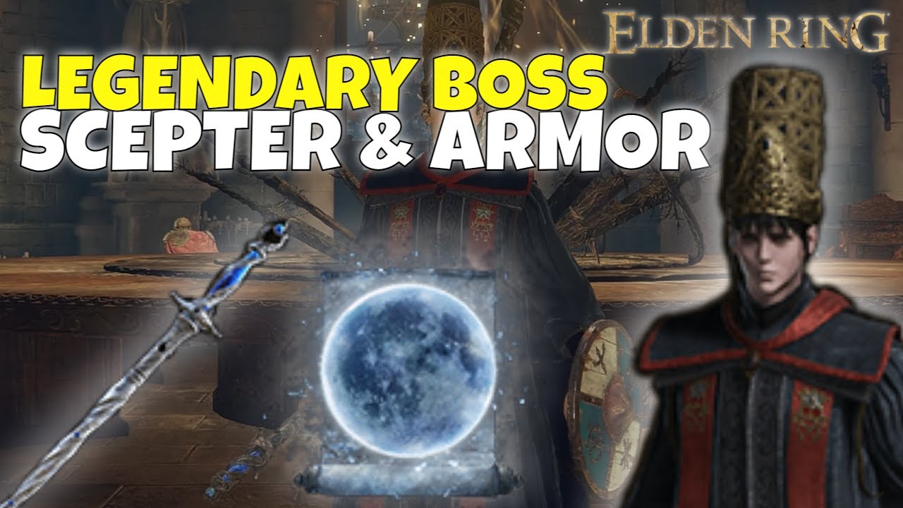 CARIAN REGAL SCEPTER STAFF & QUEEN'S MOON ARMOR! Legendary Boss Weapon