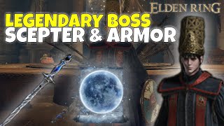 CARIAN REGAL SCEPTER STAFF & QUEEN'S MOON ARMOR! Legendary Boss Weapon & Armor Location | Elden Ring