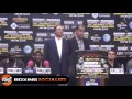 Mike Battah and Jesse James Leija at Broner vs Maidana Presser Mike Battah and Jesse James Leija at Broner vs Maidana Presser