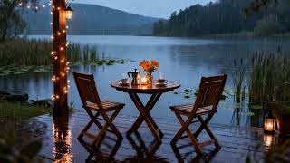 The soothing sound of rain is the music played by nature, Helps relax and sleeping
