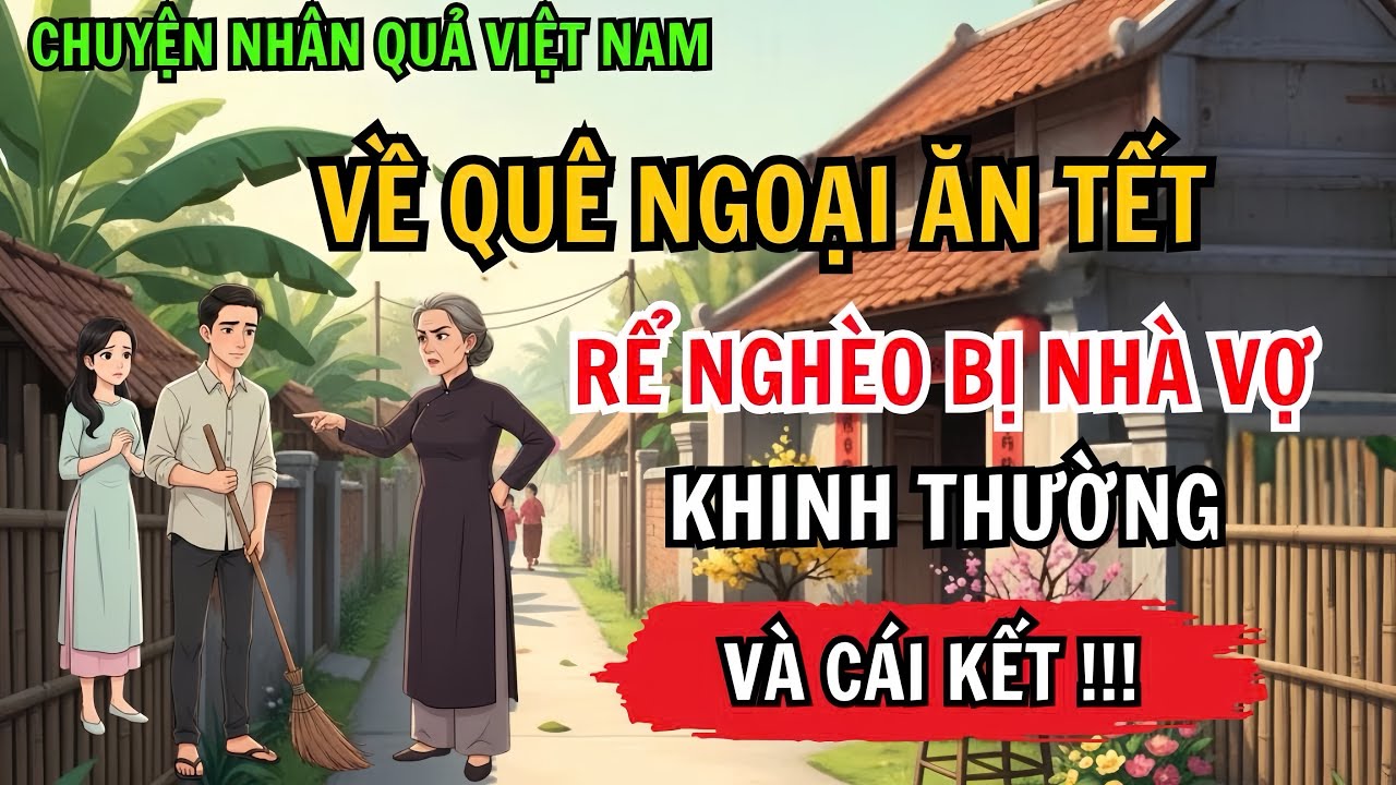 Về Quê Ngoại Ăn Tết, Chàng Rể Nghèo Bị Nhà Vợ Dè Bỉu, Khinh Thường Và Cái Kết | Chuyện Nhân Quả