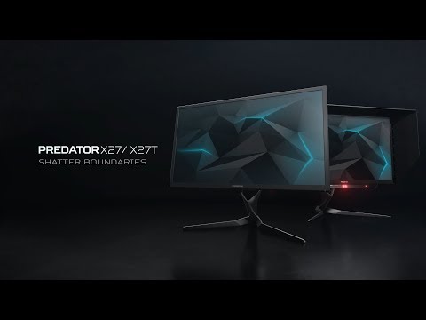 Predator X27 4K Gaming Monitor – Shatter Boundaries | Predator