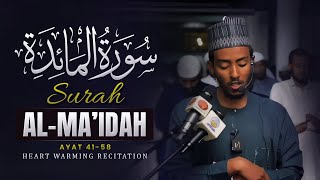 Heart Warming Quran Recitation 📖 of Surah Al-Ma’Idah by Sheikh Afif Muhammad Taj 🕌🤲🏼