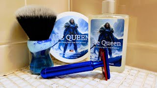 Ice Queen Shave Soap &amp; Aftershave from Subtle Art Soap Co ~ Aviation94 #safetyrazor 